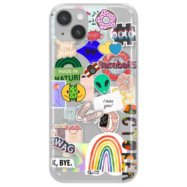 I Miss You Apple iPhone 14 plus Clear TPU Case