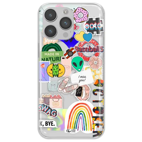 I Miss You Apple iPhone 14 pro max Clear TPU Case