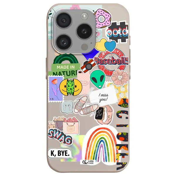 I Miss You Apple Iphone 15 Pro Silicone Stone Case