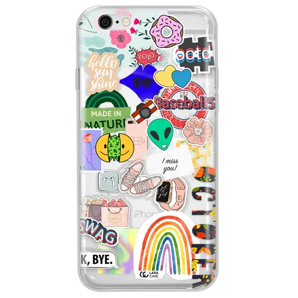 I Miss You Apple iPhone 6 Clear TPU Case