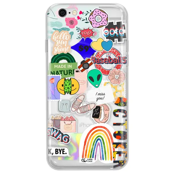 I Miss You Apple iPhone 6 plus Clear TPU Case