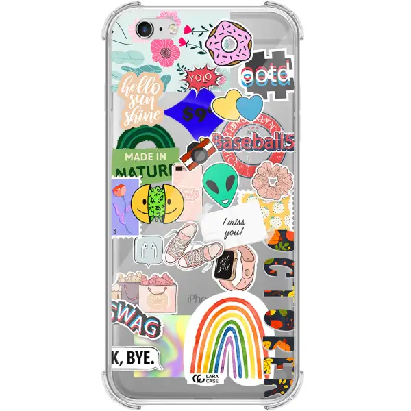 I Miss You Apple iPhone 6 s plus Clear PC Case