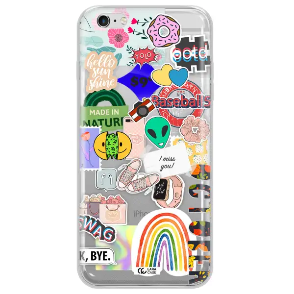 I Miss You Apple iPhone 6S Clear TPU Case