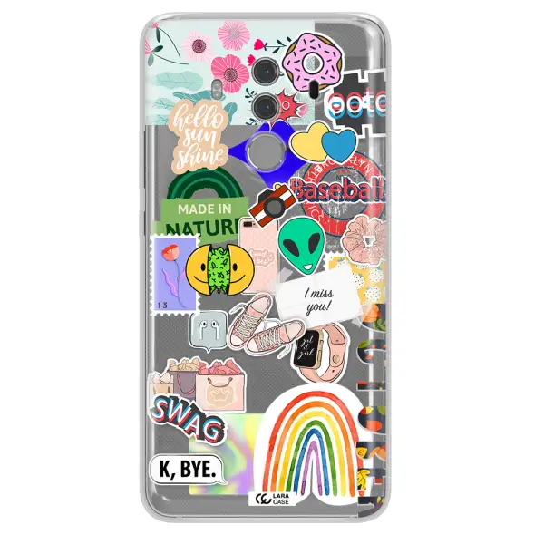 I Miss You Huawei Mate 10 Pro Clear TPU Case