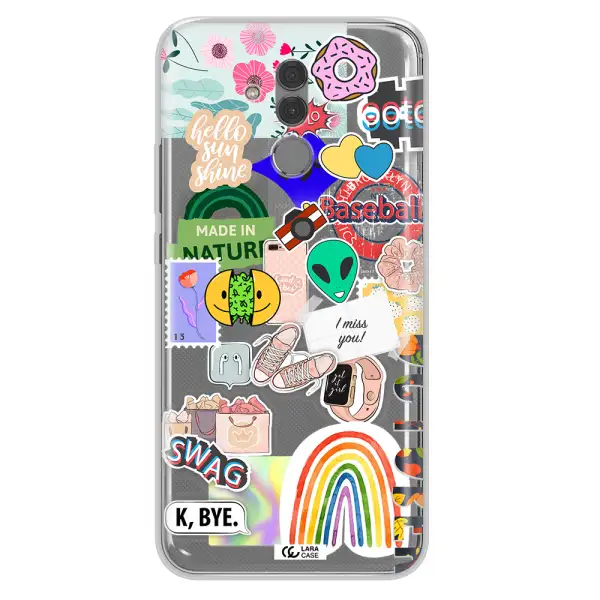 I Miss You Huawei Mate 20 Lite Clear TPU Case