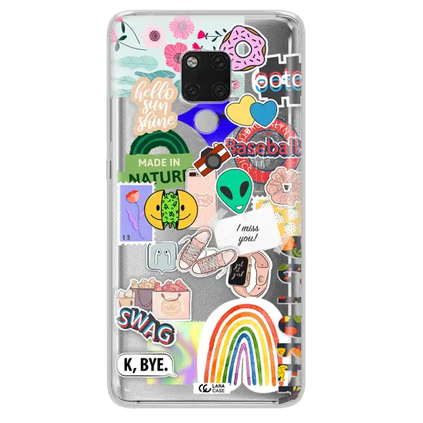 I Miss You Huawei Mate 20X Clear TPU Case