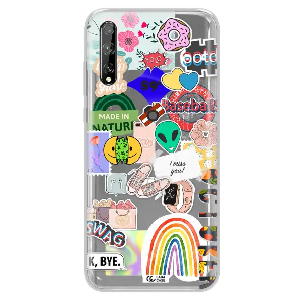 I Miss You Huawei P Smart S Clear TPU Case