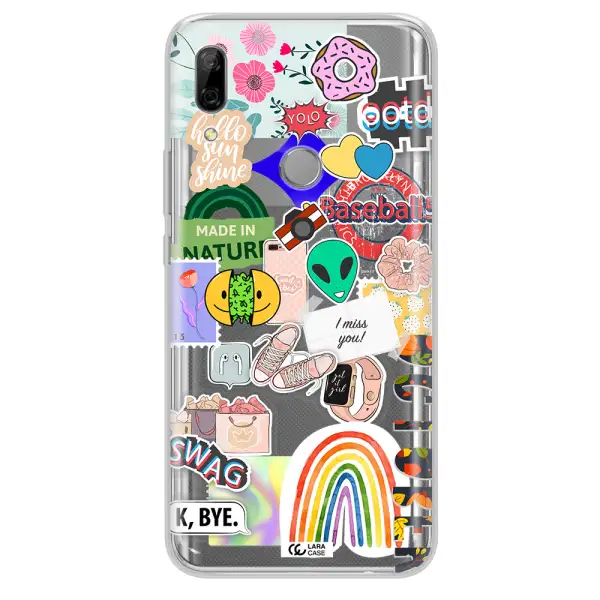 I Miss You Huawei P Smart Z Clear TPU Case