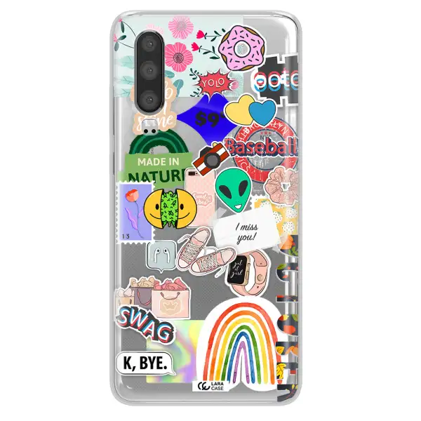 I Miss You Huawei P30 Clear TPU Case