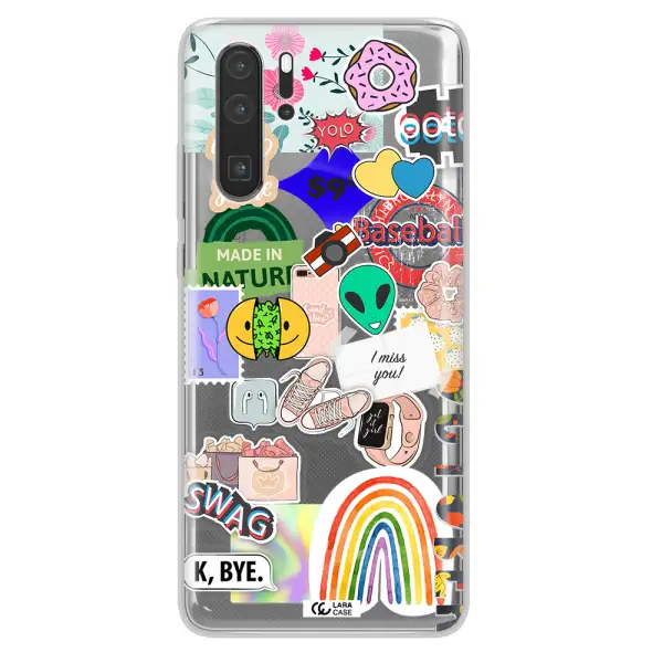 I Miss You Huawei P30 Pro Clear TPU Case