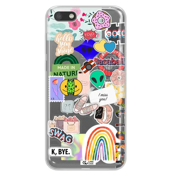 I Miss You Huawei Y5 2018 Clear TPU Case