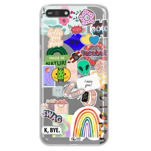 I Miss You Huawei Y6 2018 Clear TPU Case