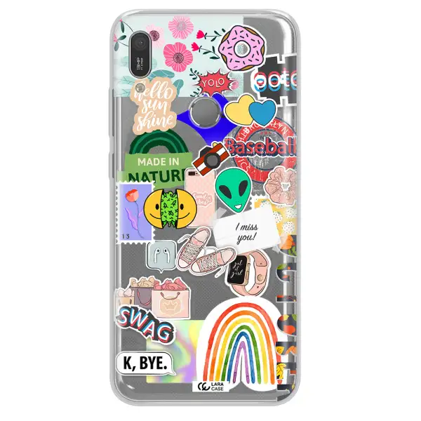 I Miss You Huawei Y6 2019 Clear TPU Case