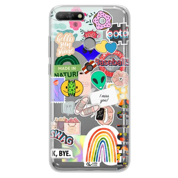 I Miss You Huawei Y6 Prime 2018 Clear TPU Case