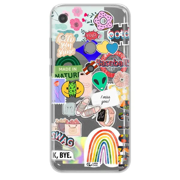 I Miss You Huawei Y6S Clear TPU Case