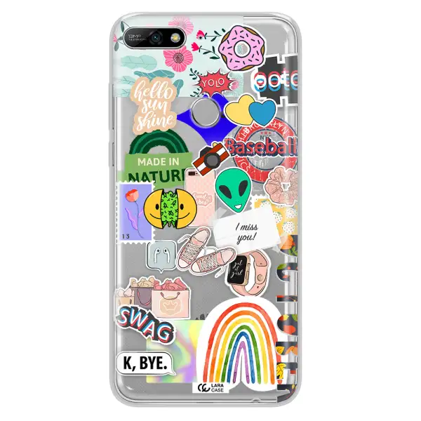 I Miss You Huawei Y7 2018 Clear TPU Case