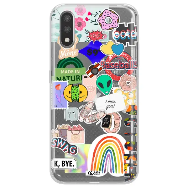 I Miss You Samsung A01 Clear TPU Case