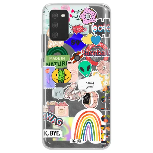 I Miss You Samsung A02S Clear TPU Case