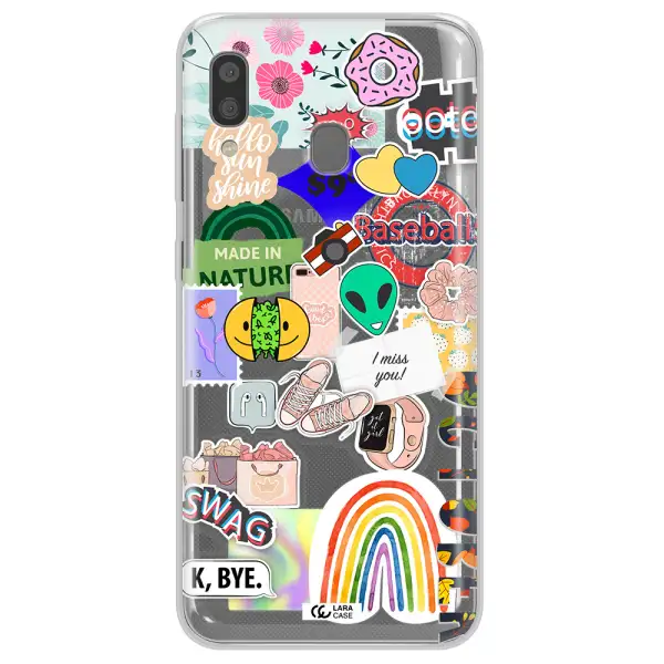 I Miss You Samsung A20 Clear TPU Case