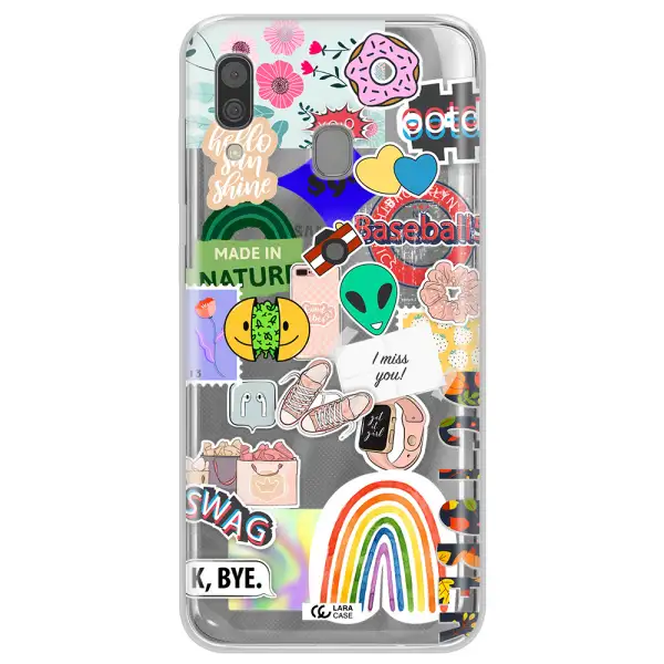 I Miss You Samsung A30 Clear TPU Case