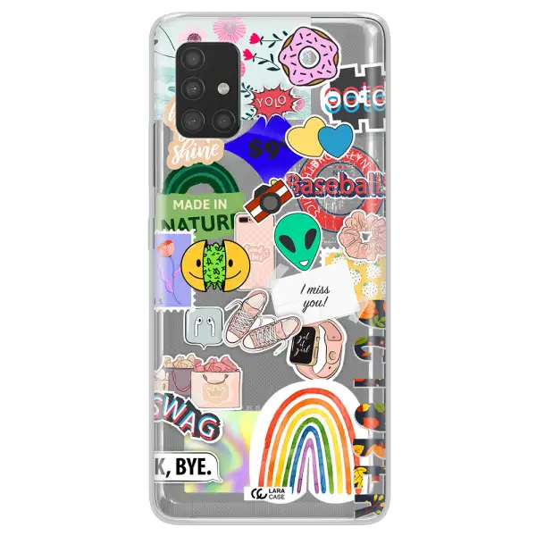 I Miss You Samsung A51 Clear TPU Case