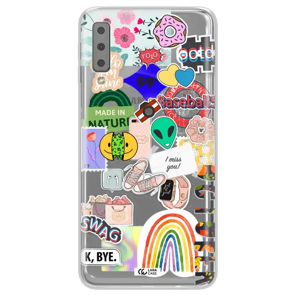 I Miss You Samsung A7 2018 Clear TPU Case