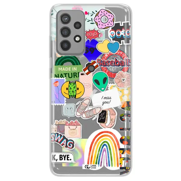 I Miss You Samsung A72 Clear TPU Case