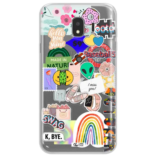 I Miss You Samsung J4 Clear TPU Case