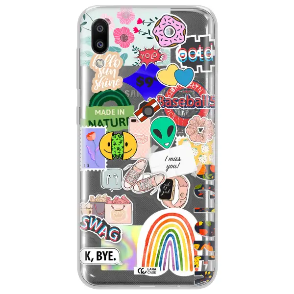 I Miss You Samsung M10 Clear TPU Case