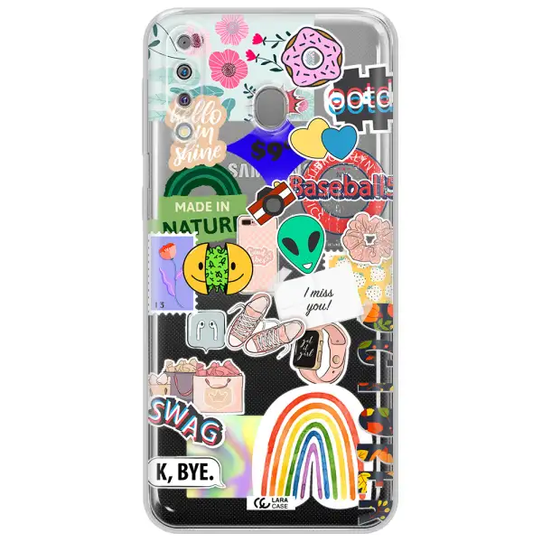 I Miss You Samsung M30 Clear TPU Case