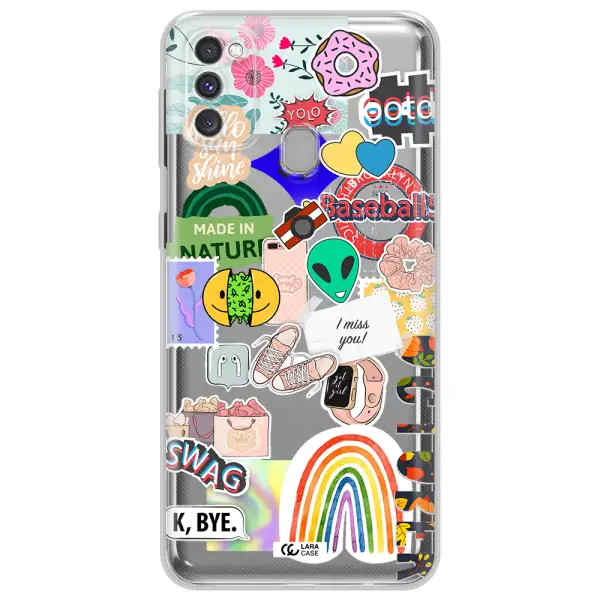 I Miss You Samsung M30S Clear TPU Case