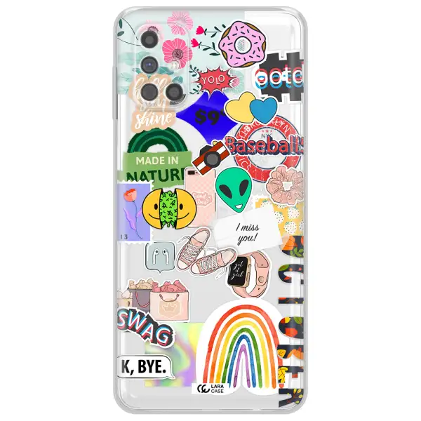 I Miss You Samsung M31S Clear TPU Case