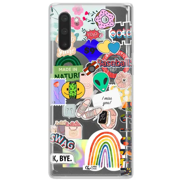 I Miss You Samsung Note 10 Clear TPU Case