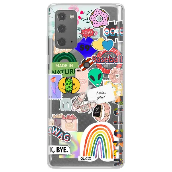 I Miss You Samsung Note 20 Clear TPU Case