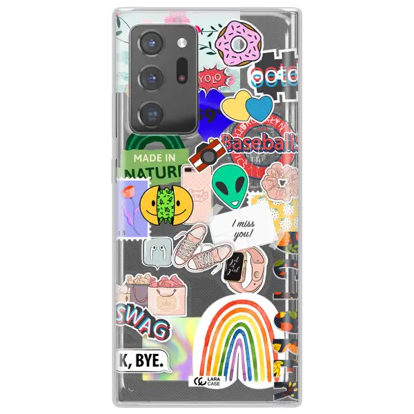 I Miss You Samsung Note 20 Ultra Clear TPU Case