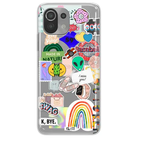 I Miss You Xiaomi Mi 11 Lite Clear TPU Case