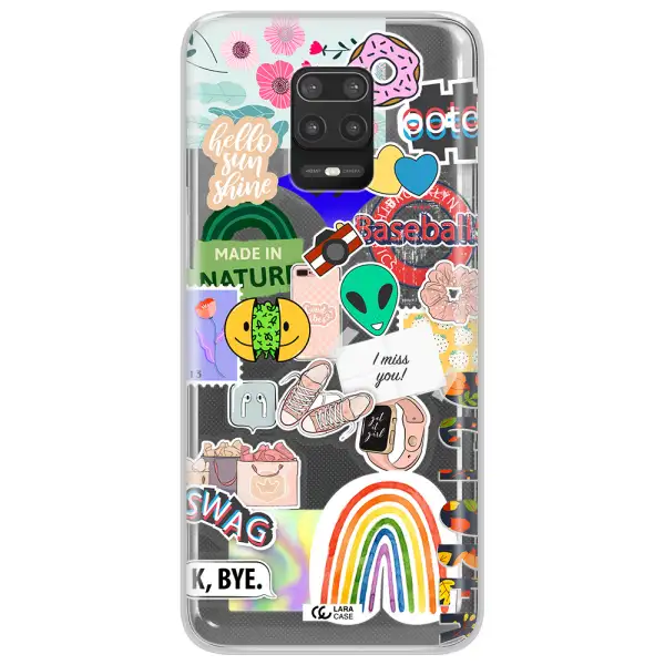 I Miss You Xiaomi Note 9S Clear TPU Case