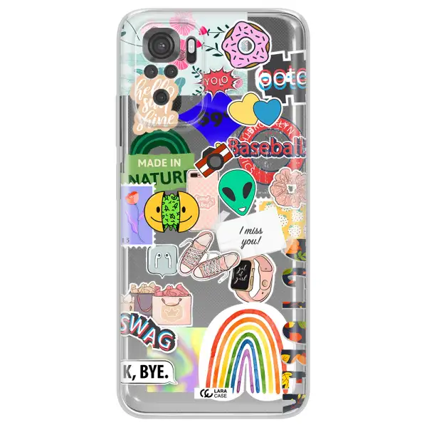 I Miss You Xiaomi Redmi Note 10S Clear Tpu Case