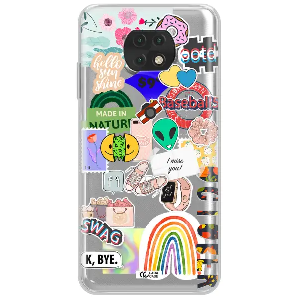 I Miss You Xiaomi Redmi Note 9T Clear Tpu Case