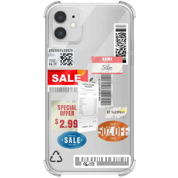 Sale Stickers Apple iPhone 11 Clear PC Case