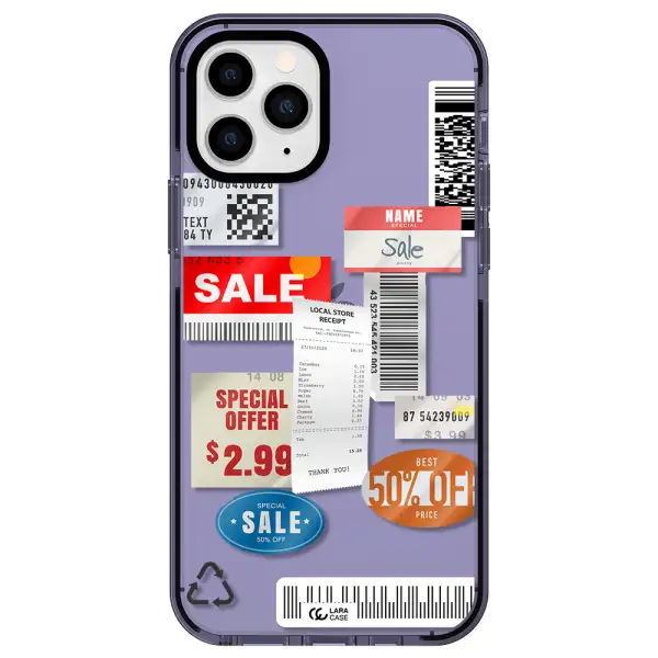 Sale Stickers Apple iPhone 11 pro impact Lilac Case