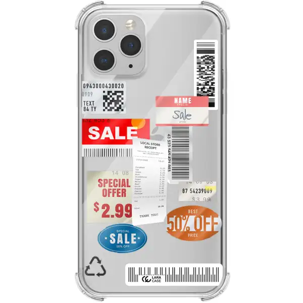 Sale Stickers Apple iPhone 11 pro max Clear PC Case