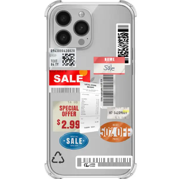 Sale Stickers Apple iPhone 13 Pro Clear PC Case