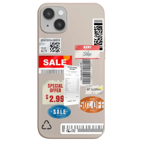 Sale Stickers Apple iPhone 14 plus Silicone Stone Case