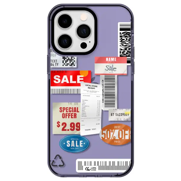 Sale Stickers Apple iPhone 15 Pro impact Lilac Case