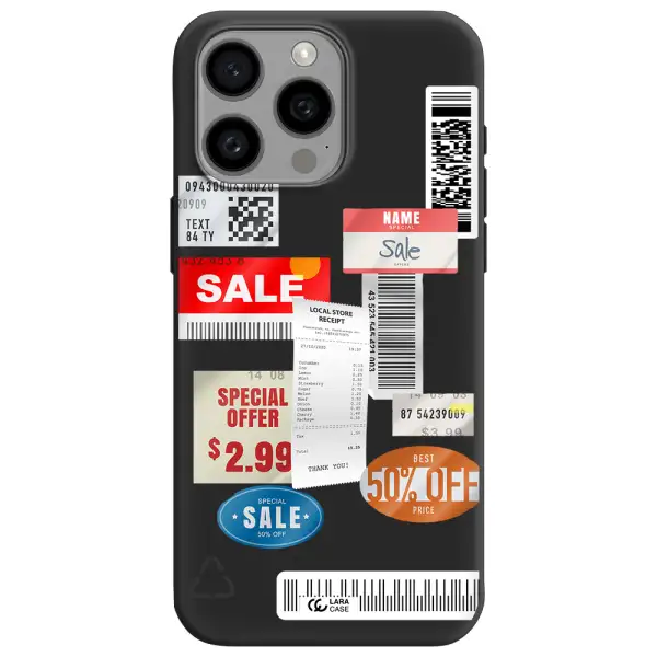 Sale Stickers Apple Iphone 15 Pro max Silicone black Case