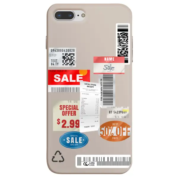Sale Stickers Apple iPhone 8 plus Silicone Stone Case