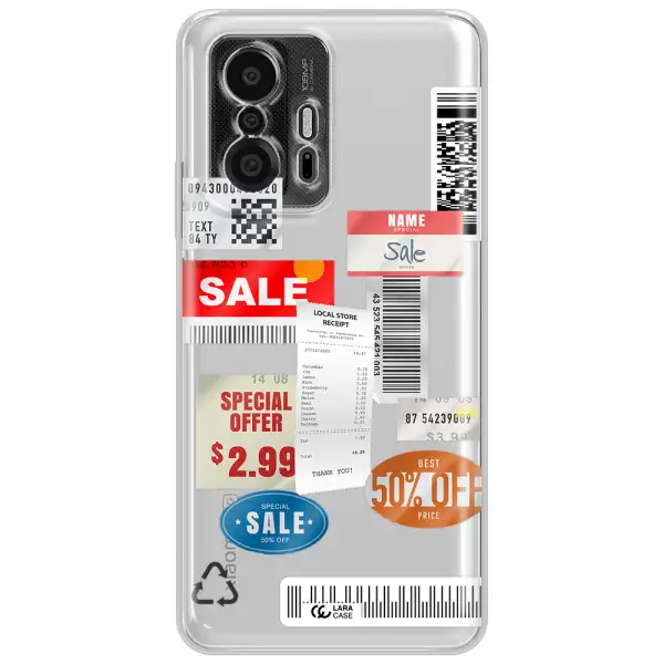 Sale Stickers Xiaomi 11T Pro Clear Tpu Case