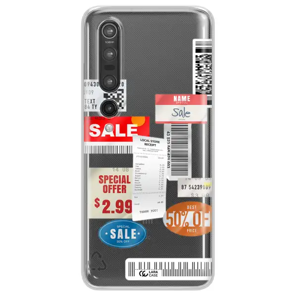 Sale Stickers Xiaomi Mi 10 Pro Clear TPU Case