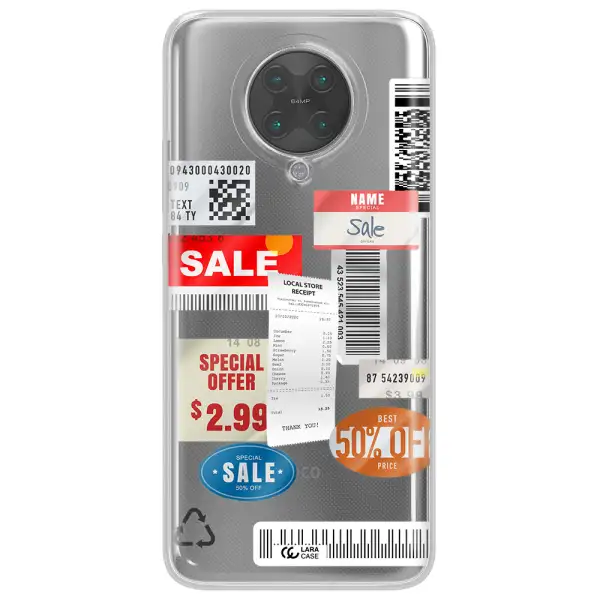 Sale Stickers Xiaomi Poco F2 Pro Clear TPU Case